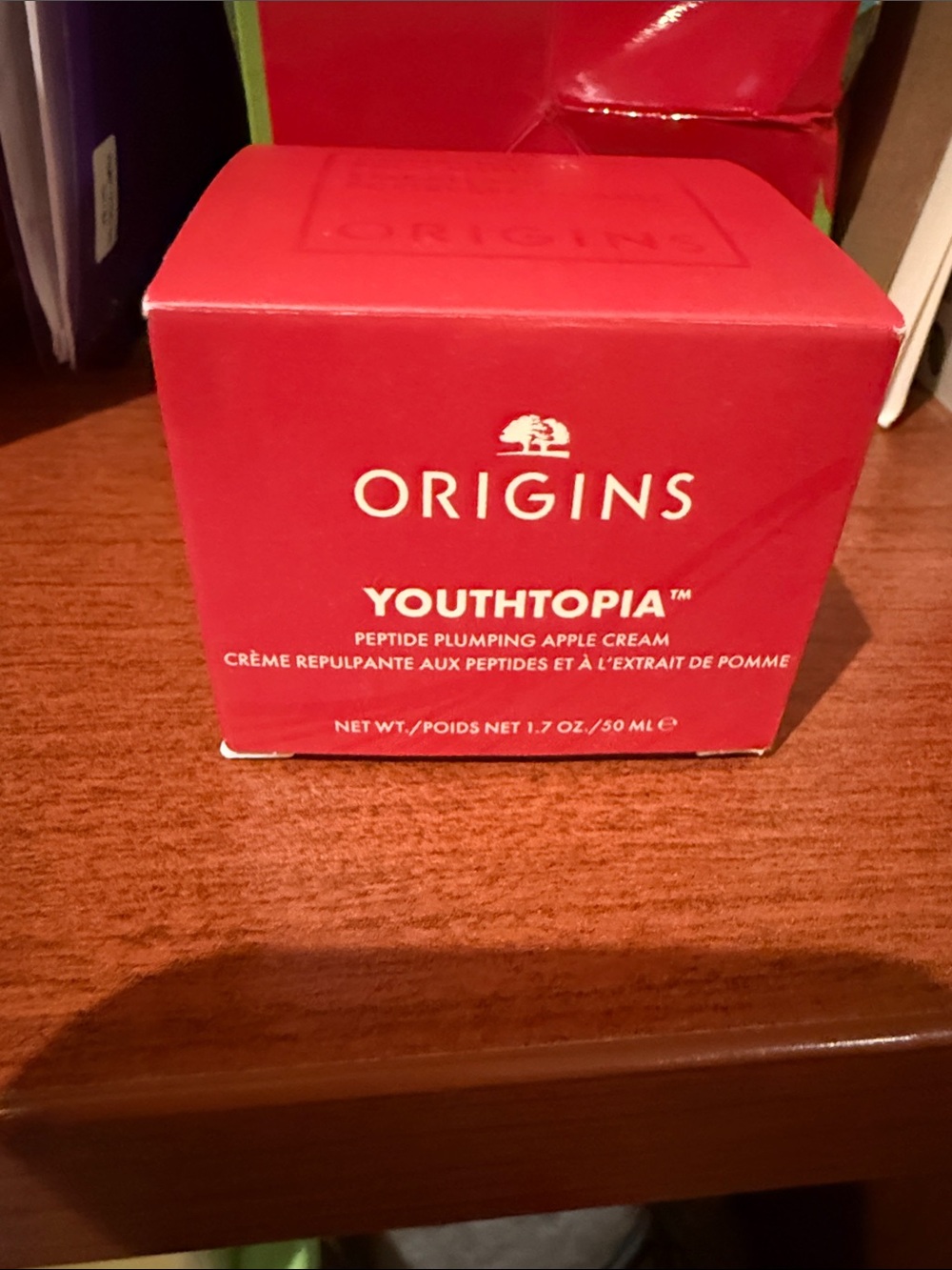 Origins Youthtopia Peptide Plumping Cream - Bright Red Box
